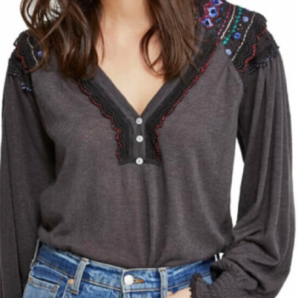Free People Siesta Fiesta Top Size XS